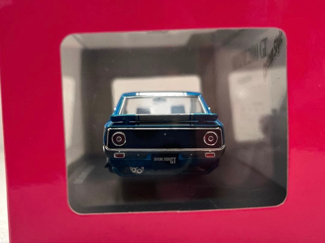 【希少品】日産 スカイライン ヨンメリ　2000GTカスタム1/43 アオシマ
