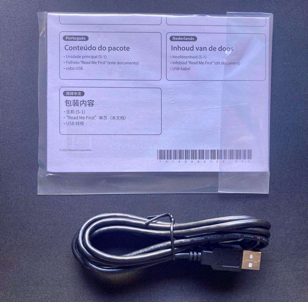 Roland S-1 Tweak Synthesizer 新品同様