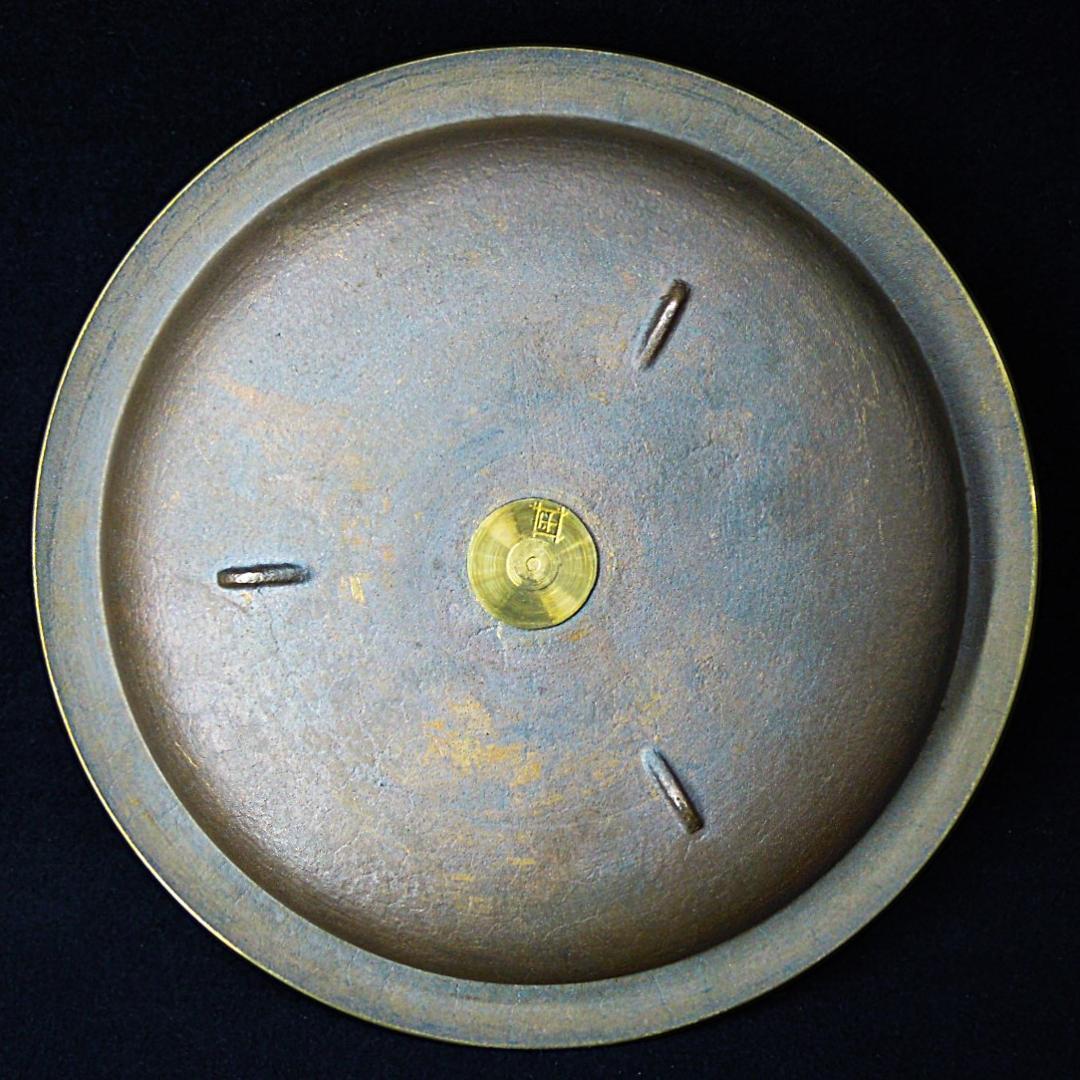 平井鋳造所 砲金鍋 すき焼鍋 1867g 在銘 未使用 栞 稀少な外箱も綺麗です