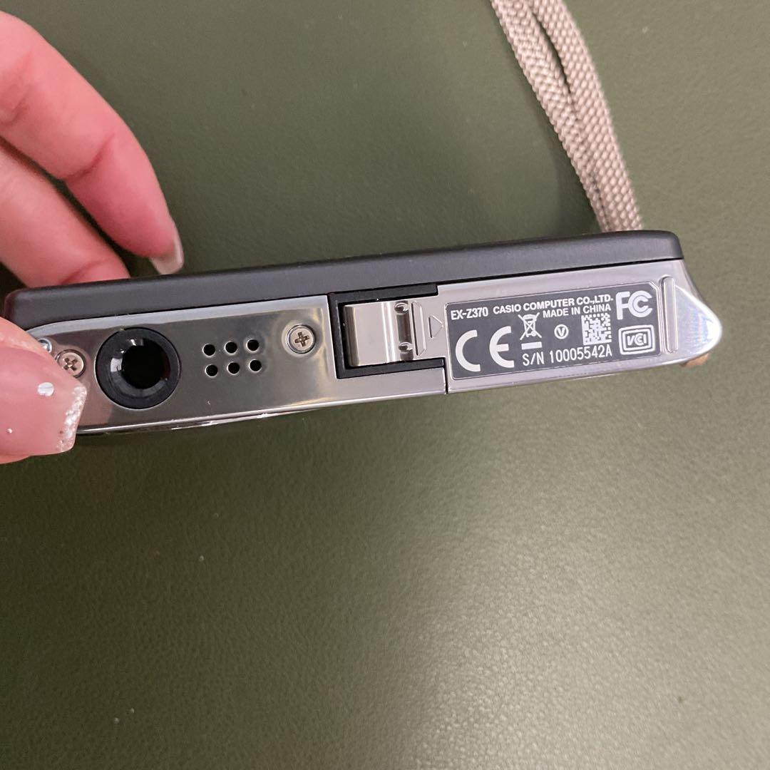D1079 CASIO EXILIM EX–Z370 デジタルカメラ