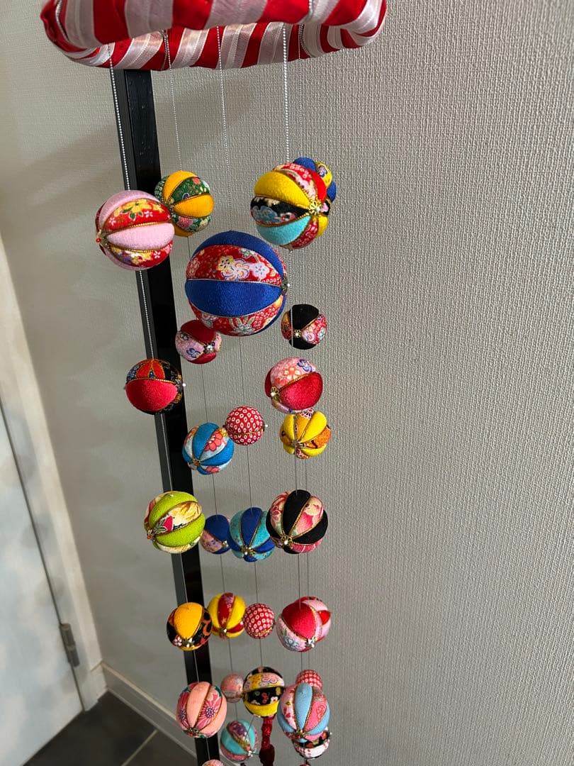 ☆ひな祭り　吊るし雛　手毬　ロングサイズ