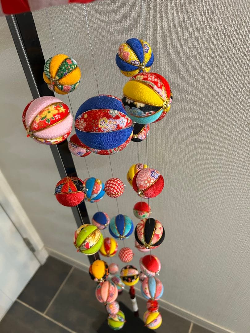 ☆ひな祭り　吊るし雛　手毬　ロングサイズ