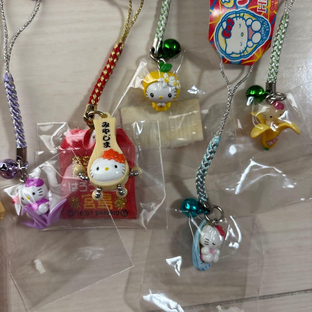 5*5様 ハローキティ ご当地限定キーホルダー 7個セット【九州限定】