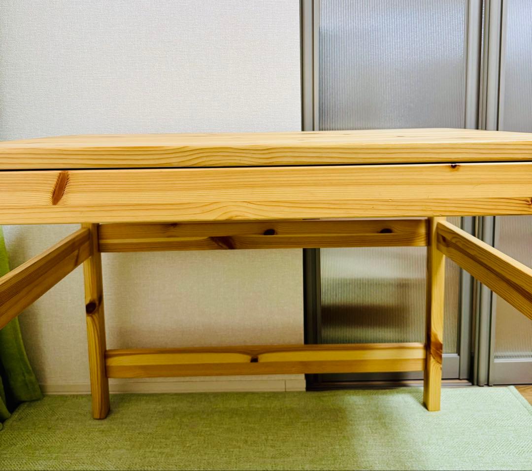 【美品】無印良品 MUJI パイン材 デスク 幅86×奥58×高70