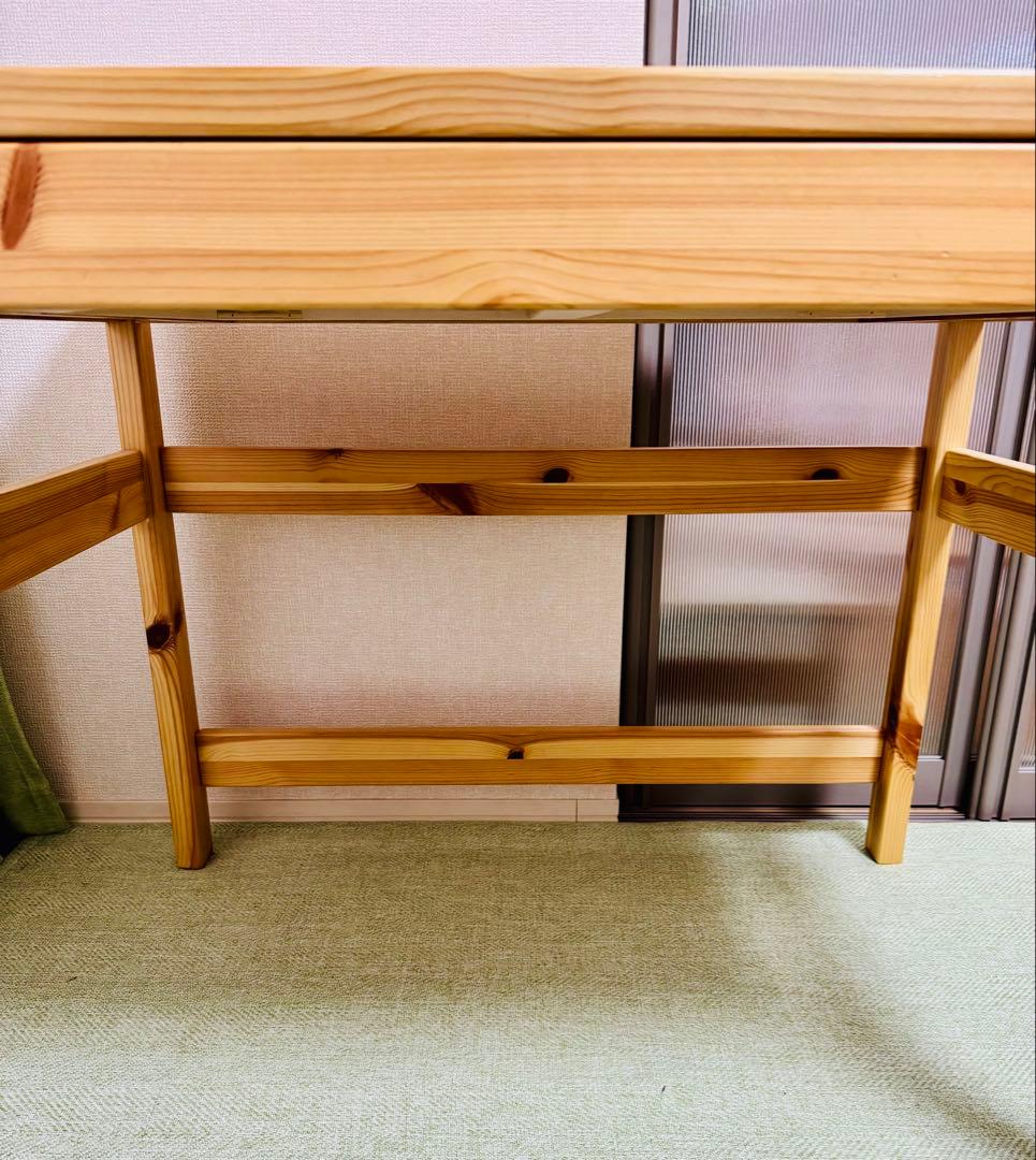 【美品】無印良品 MUJI パイン材 デスク 幅86×奥58×高70