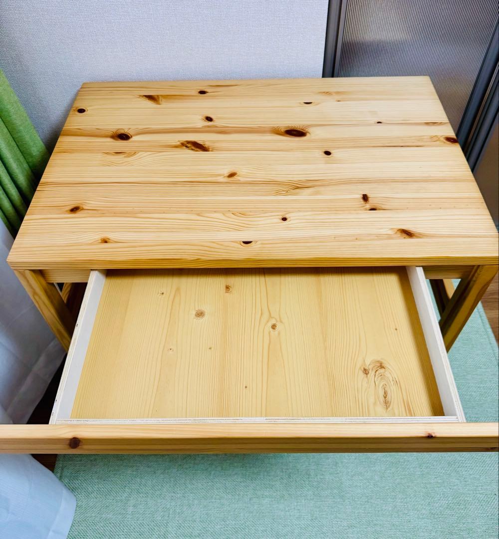 【美品】無印良品 MUJI パイン材 デスク 幅86×奥58×高70