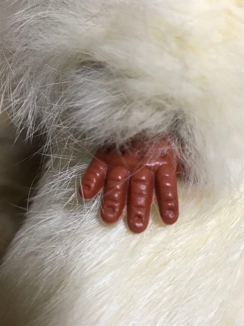 お人形　エスキモー　毛皮