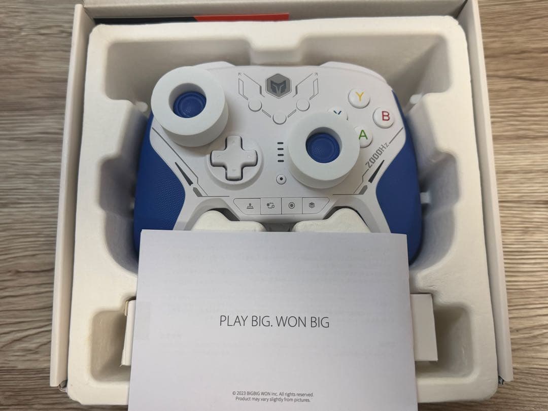 【値下げ中】BIGBIG WON BLITZ2 カーボンフィルム コントローラ