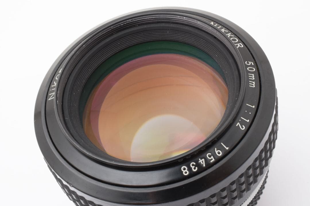 超美品 ニコン AI NIKKOR 50mm f1.2 MF レンズ　B302