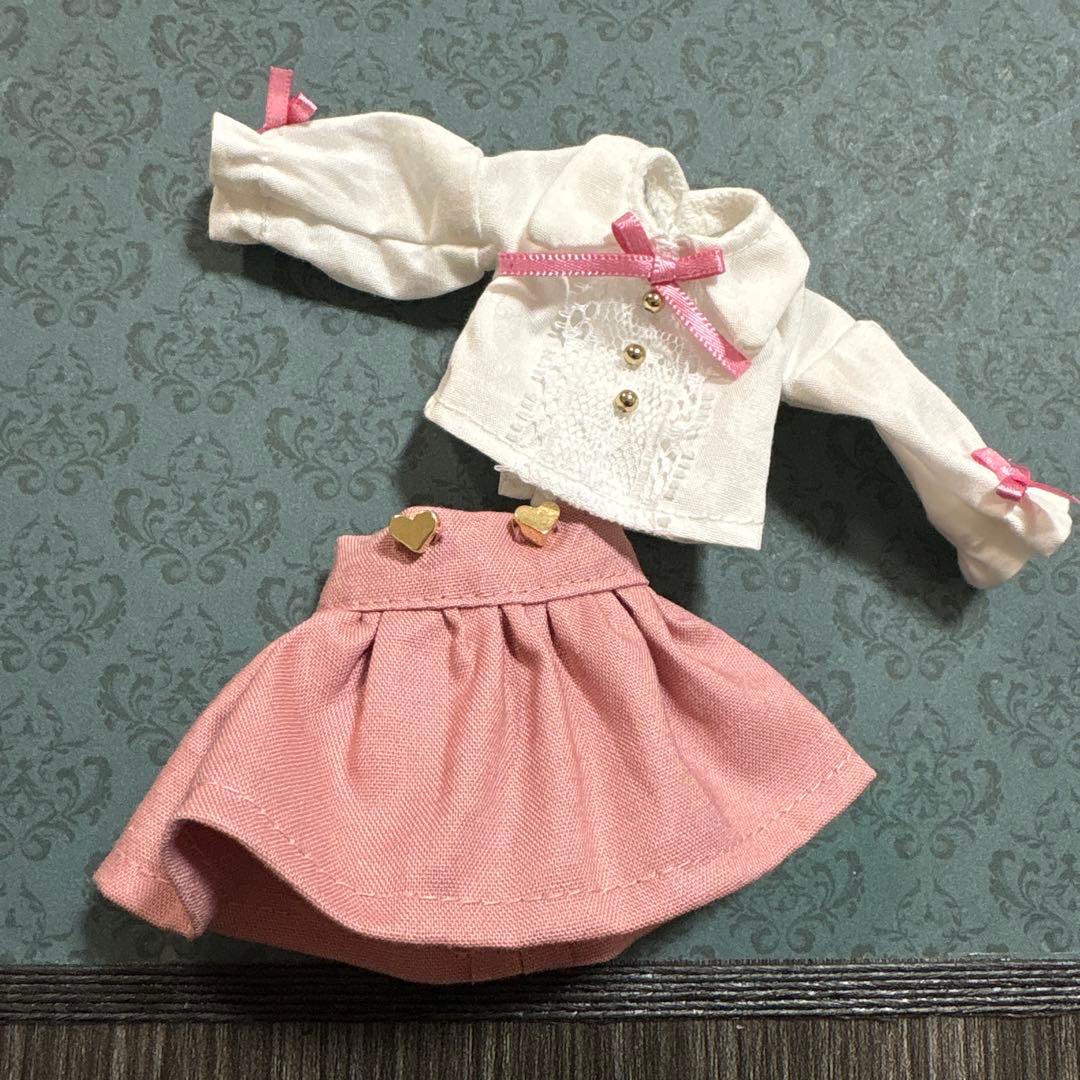 いちごじゃむ　22センチドール服　ハンドメイドセット