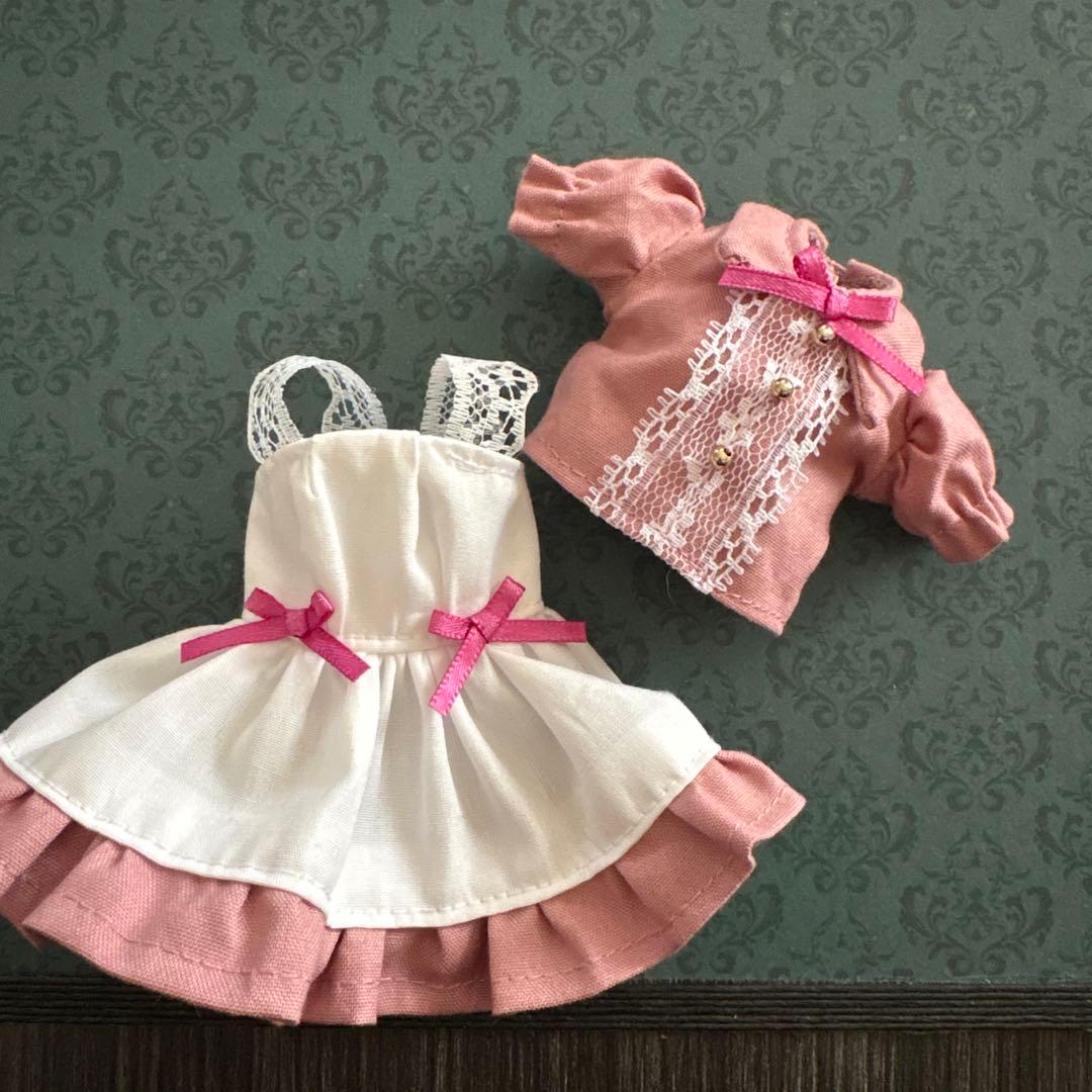 いちごじゃむ　22センチドール服　ハンドメイドセット