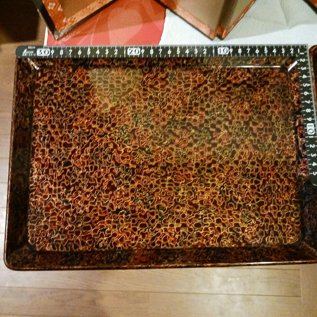 津軽塗重箱 お盆トレイ 夫婦箸 他