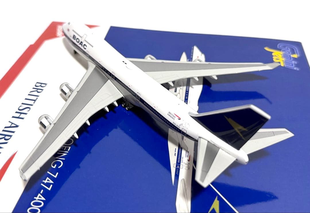 Gemini 1/400 B747-400 英国航空 BOAC塗装