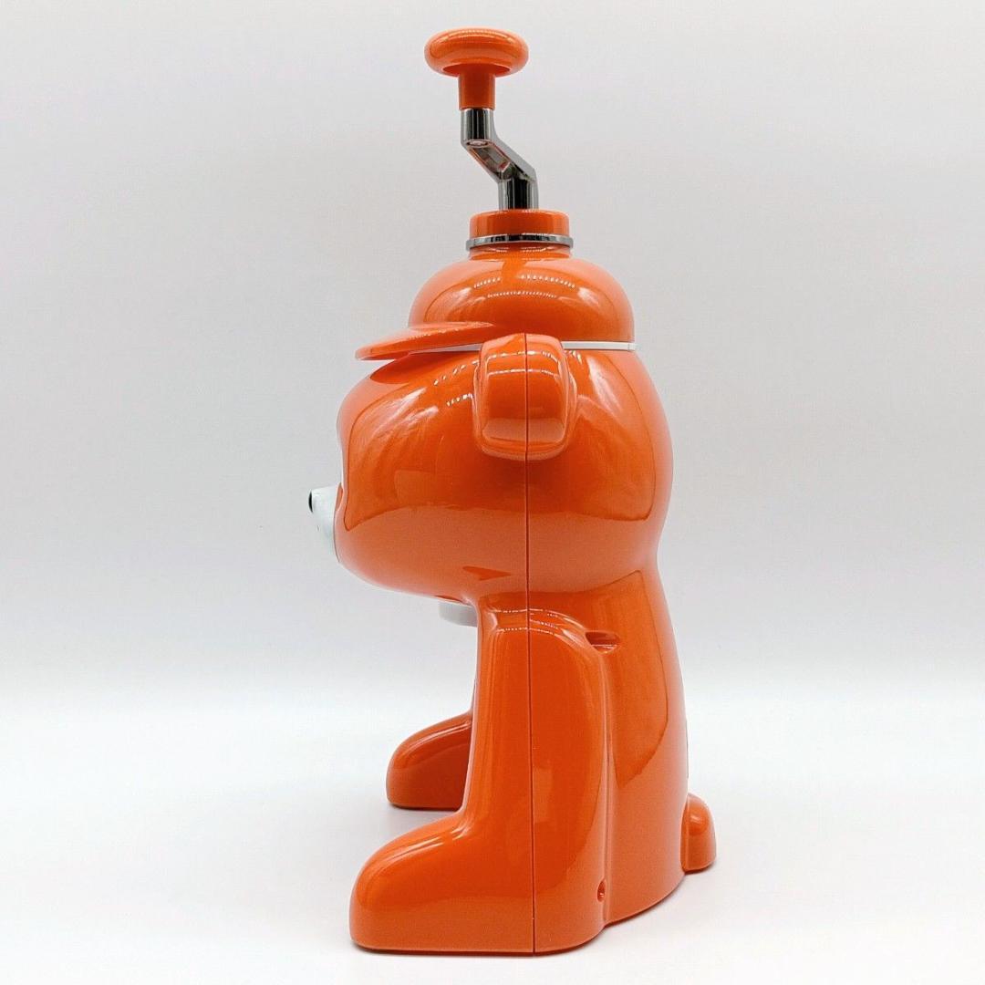 【未使用】タイガー 氷削り器 きょろちゃん オレンジ ABF−F100AK