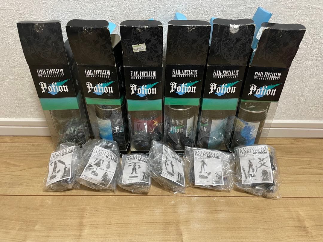 6種セット 「FF7 POTION with TRADING ARTS Mini