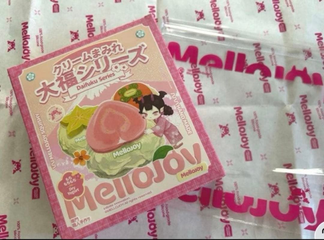 Mellojoy メロジョイ クリームまみれ 大福シリーズ シュリンク付き 3個