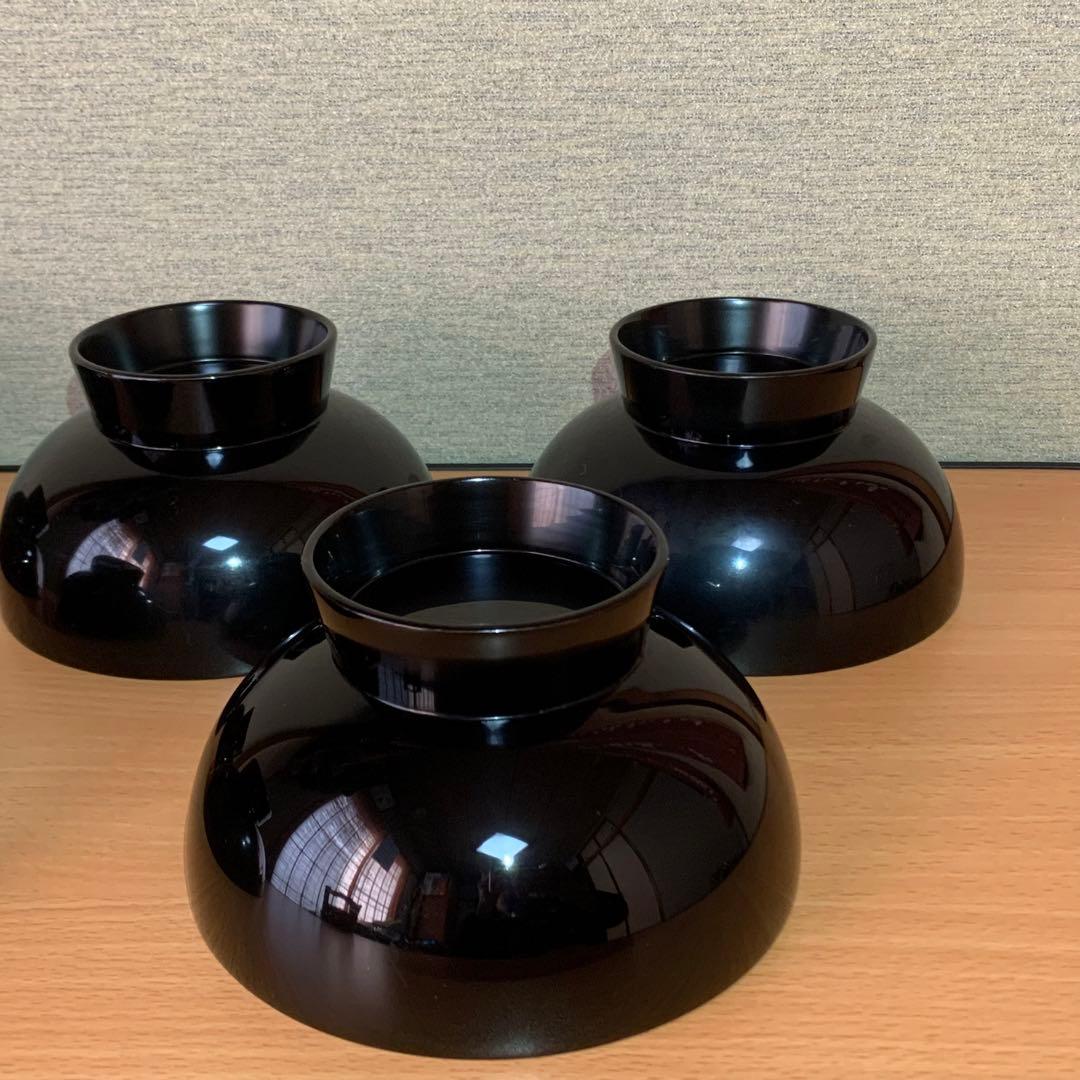 汁椀 5個セット 蓋付き