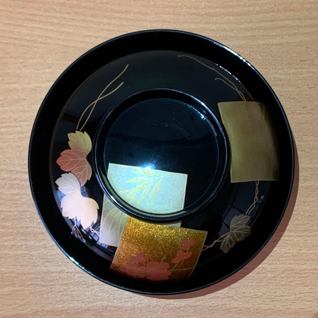 汁椀 5個セット 蓋付き