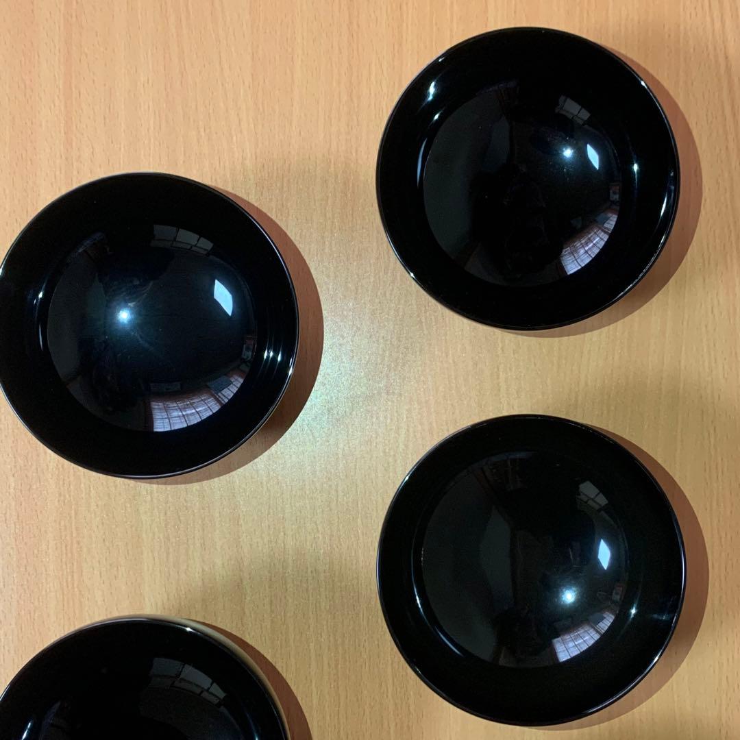 汁椀 5個セット 蓋付き