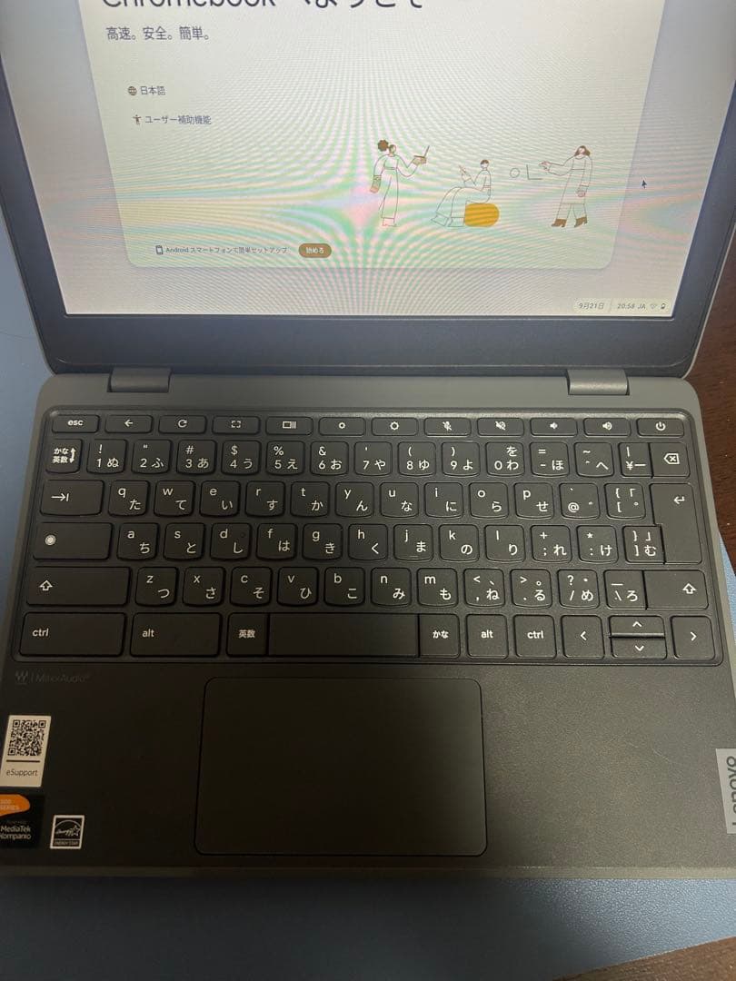 Lenovo Chromebook 100e 11.6インチ82W0000FJP