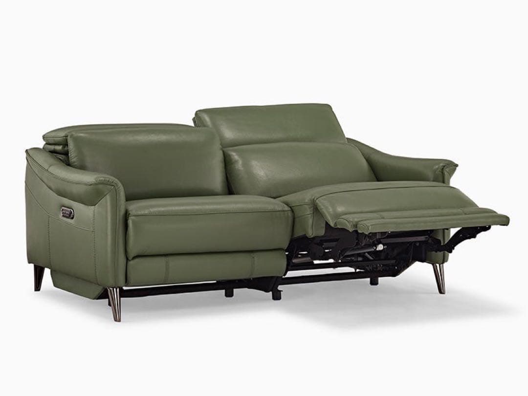 【美品】大塚家具　電動リクライニングソファ