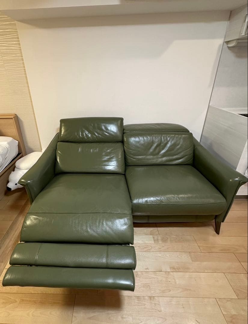 【美品】大塚家具　電動リクライニングソファ