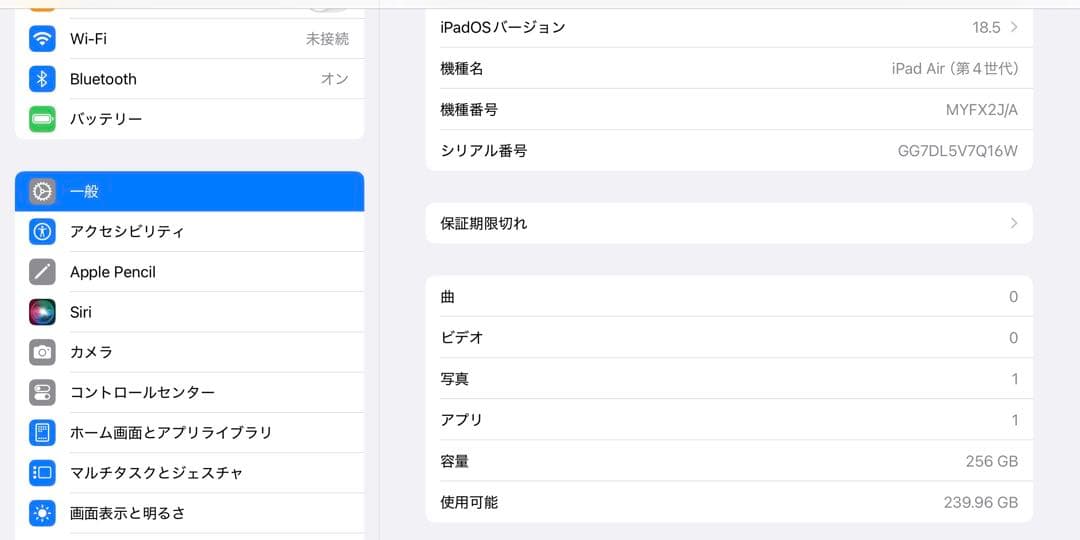 apple iPad Air 第四世代　256GB