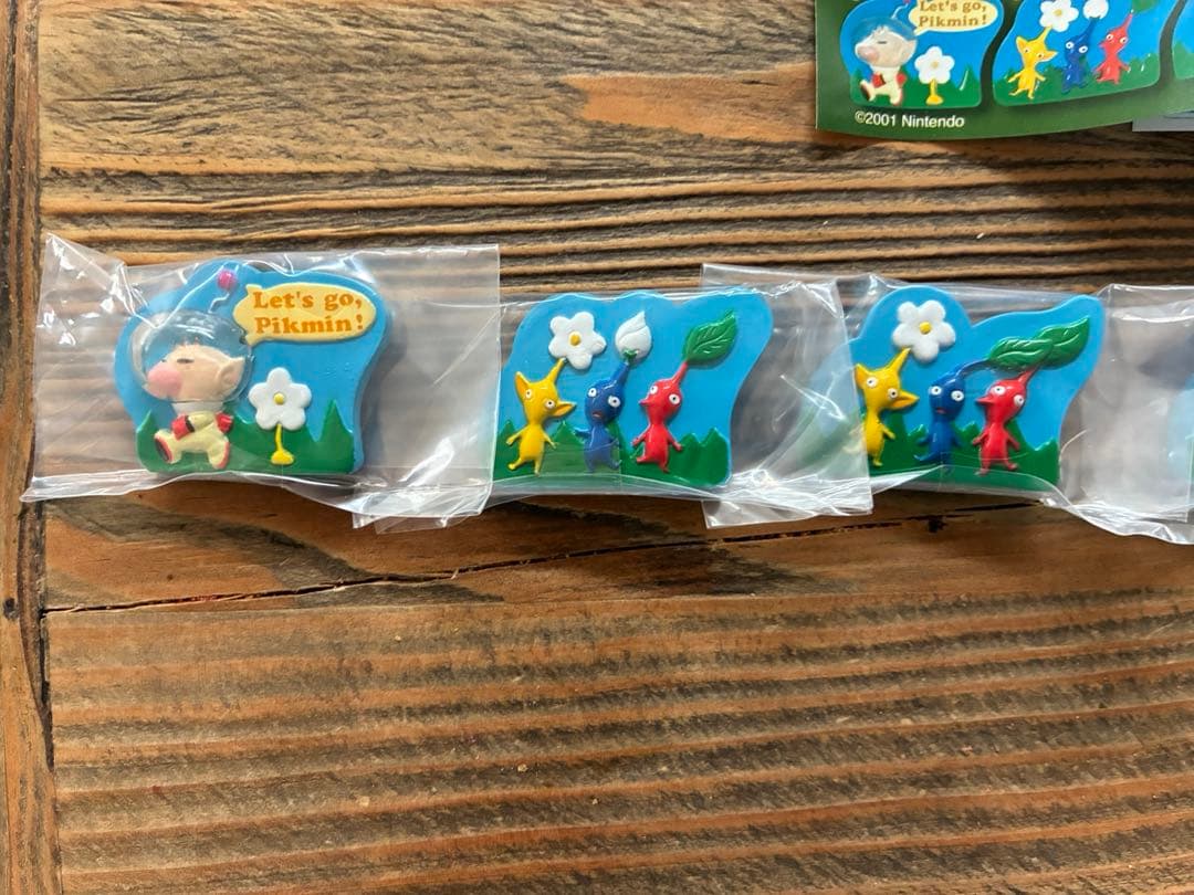 ※即購入可※ ピクミン　レリーフマグネット　6種　レトロ