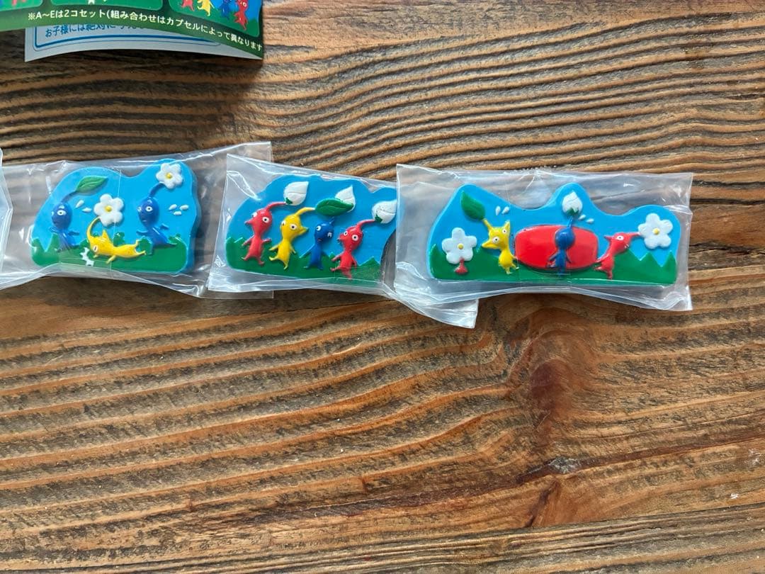 ※即購入可※ ピクミン　レリーフマグネット　6種　レトロ
