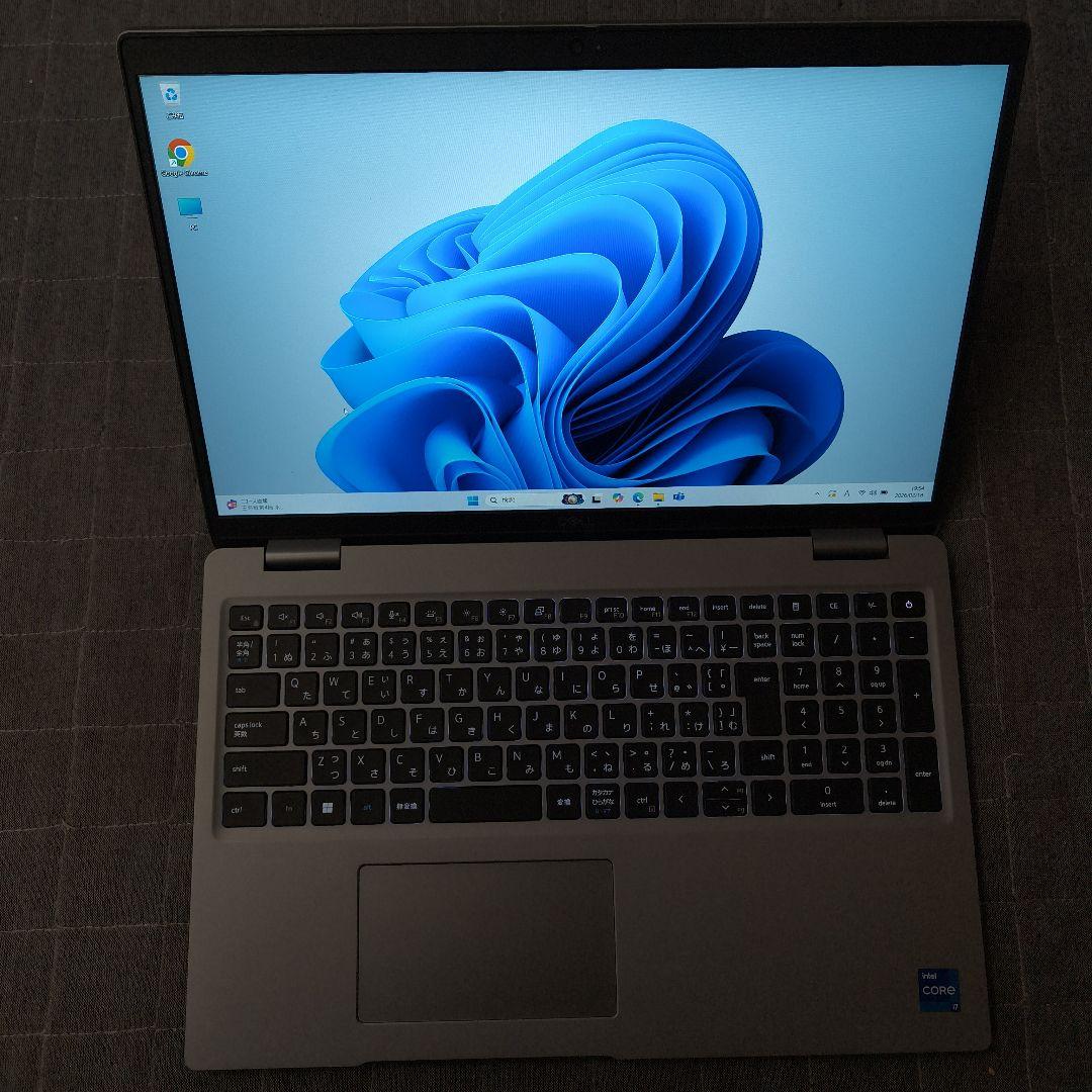 美品 Dell 驚速 12世代i7 16gb 256GB+512GB 15.6型