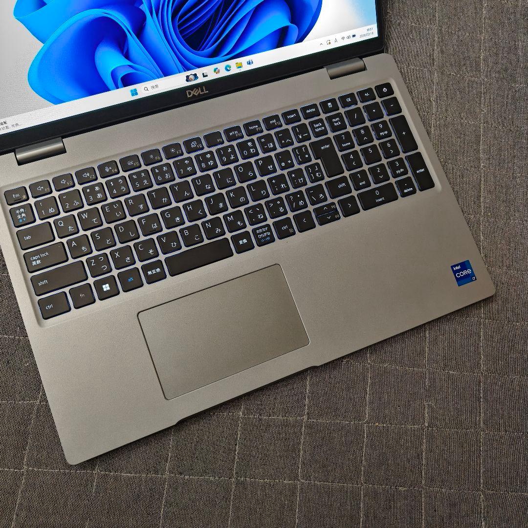 美品 Dell 驚速 12世代i7 16gb 256GB+512GB 15.6型