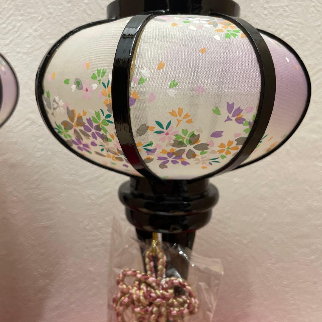 雛人形　桃の節句　雪洞　ふさ