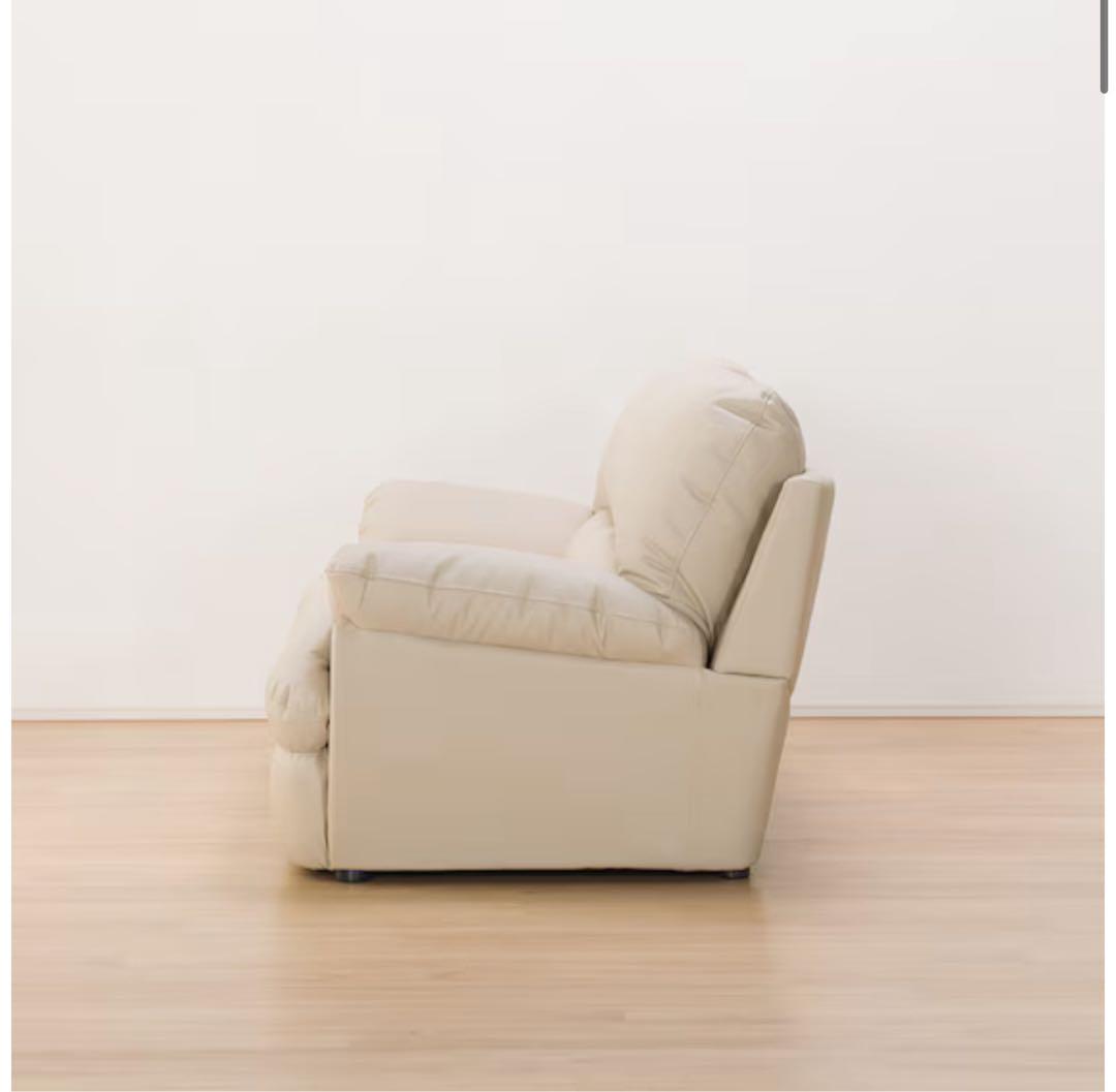 傷・汚れに強い合成皮革 2人用ソファ (Nシールド ビット3KD BE)