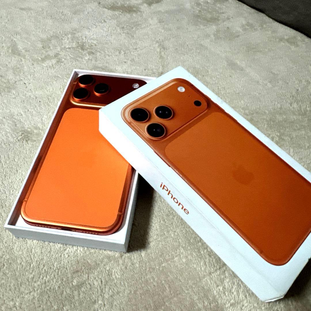 iPhone17ProMax 256GB オレンジ新品未使用