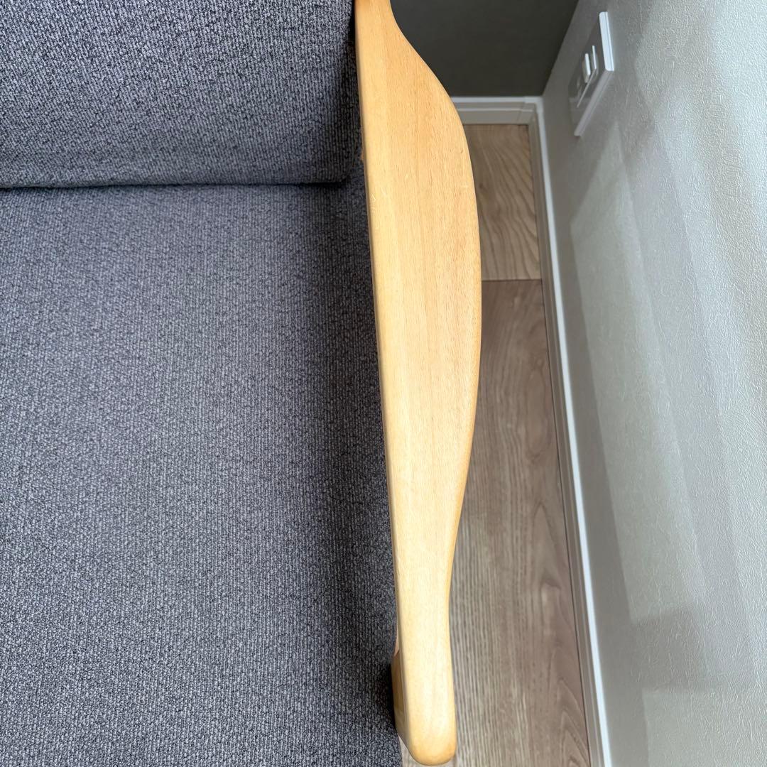 モモナチュラル　ソファ　3人掛け　MOSS