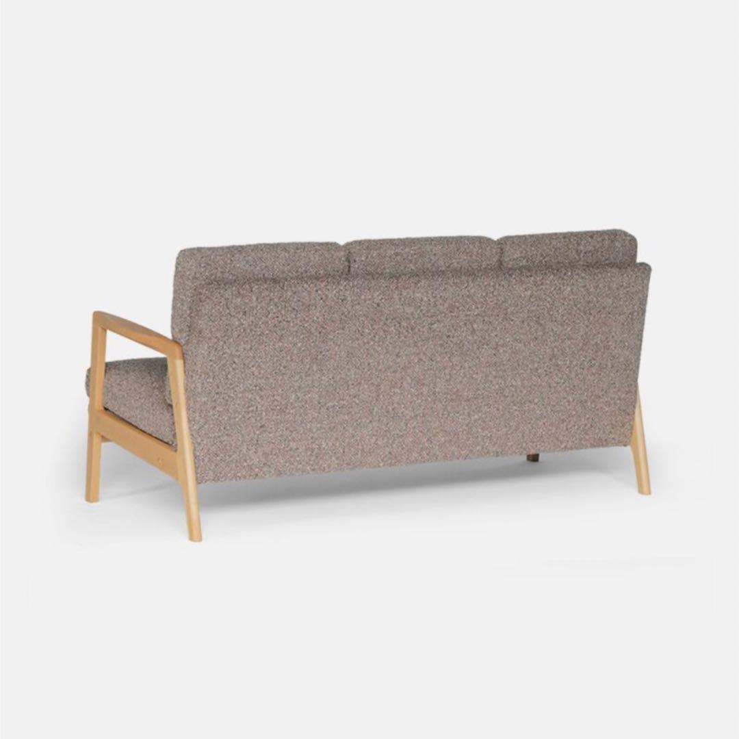 モモナチュラル　ソファ　3人掛け　MOSS