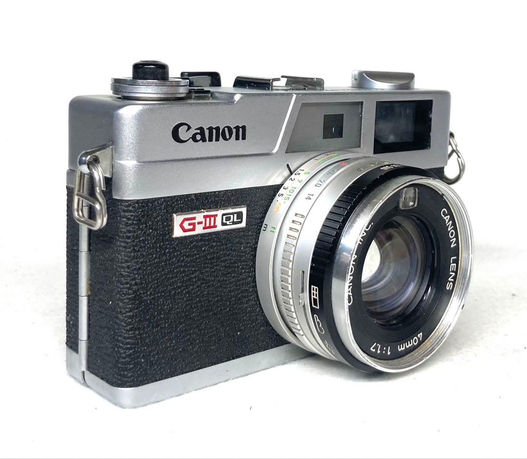【完動品】 Canon Canonet QL17 G-Ⅲ 動作確認済
