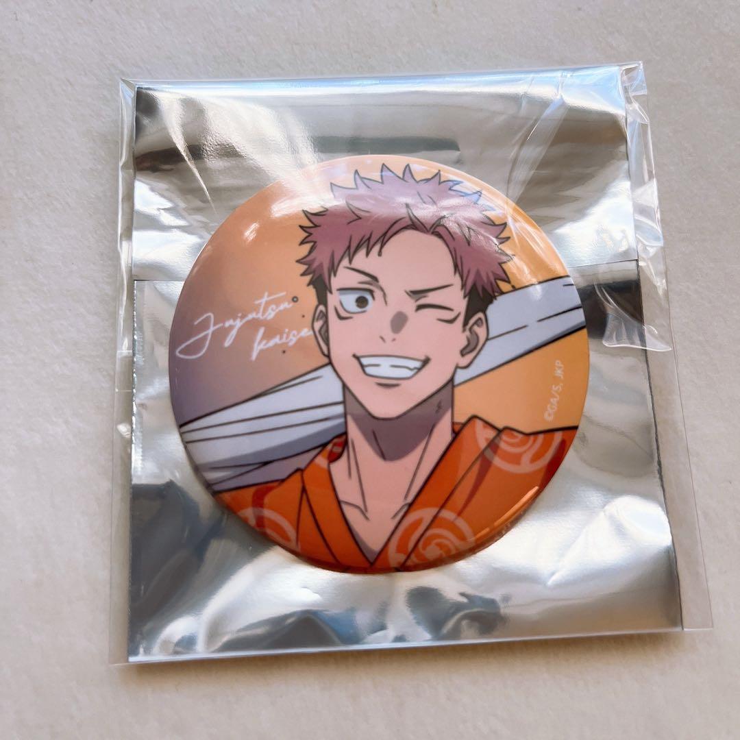 呪術廻戦 極楽湯 コラボ 特典 コースター 缶バッジ 温泉 じゅじゅやすみ