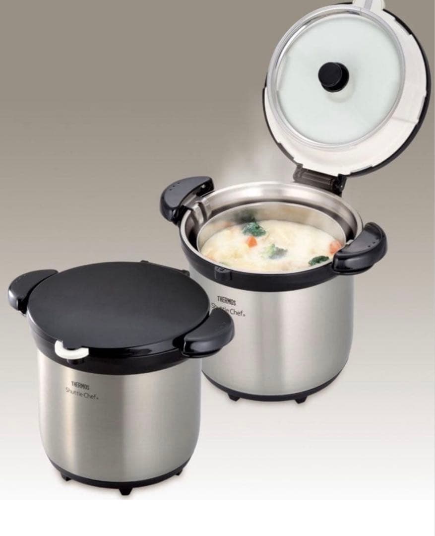 週末セール！THERMOS サーモス真空保温調理器シャトルシェフ4.5L