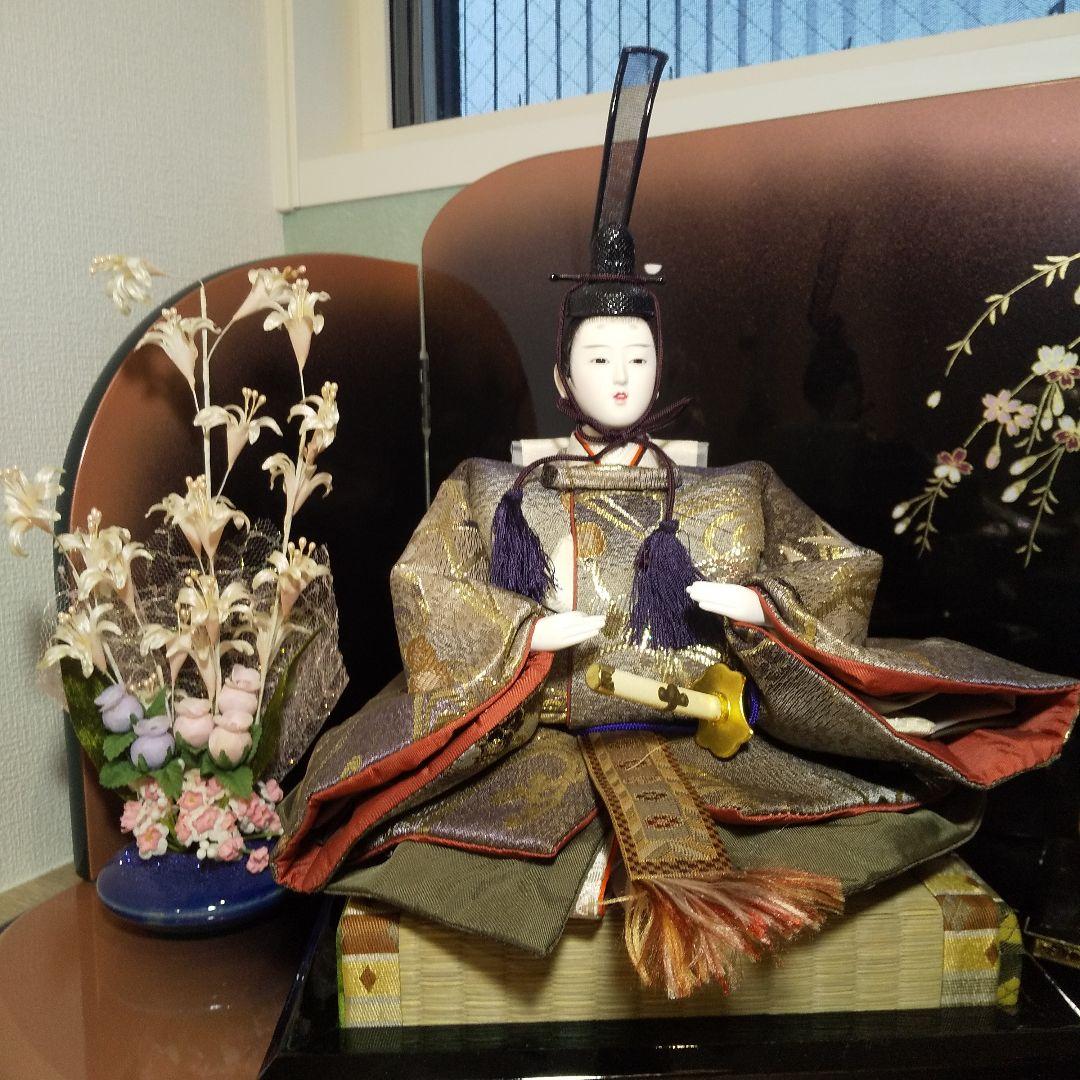 平安朝 親王飾り ひな人形 晃月