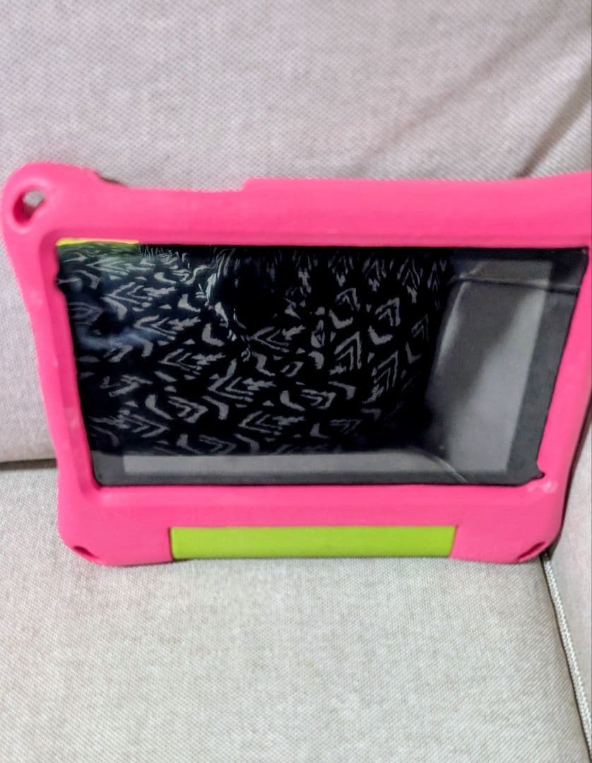 TAB Edition キッズタブレット ピンク/グリーン