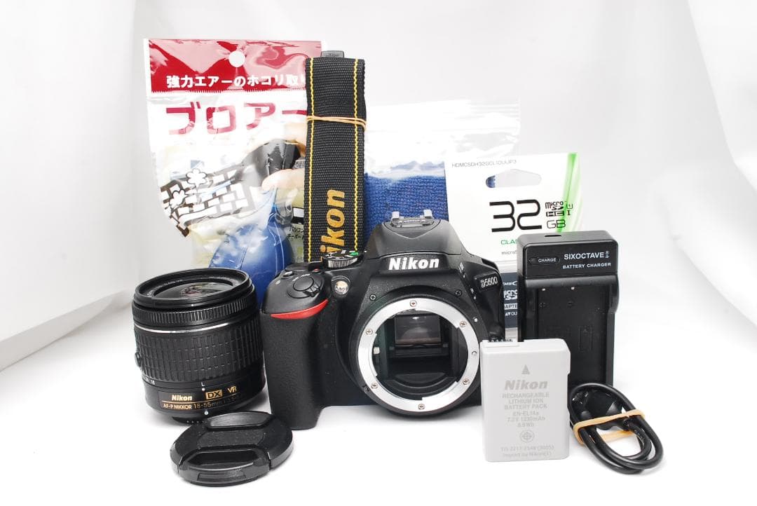 Wi-Fi搭載！高画質一眼 Nikon D5600 動作◎ 人気 軽量 即使用可