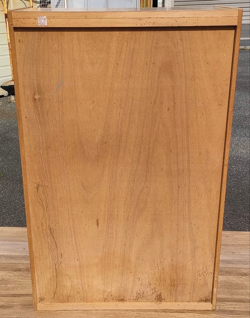 [昭和レトロ] スヌーピー チェスト 木製 アンティーク 箪笥