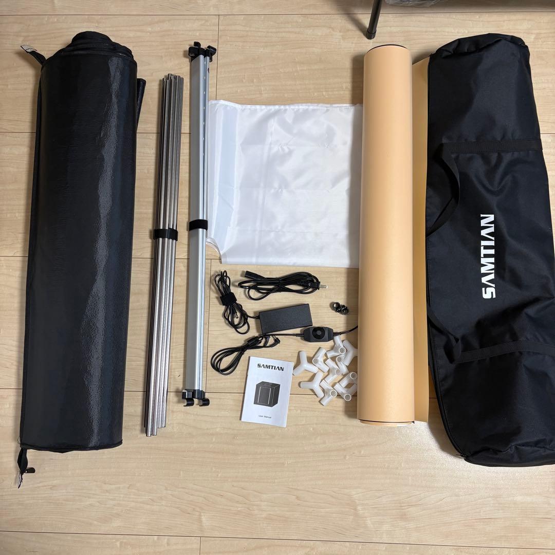 撮影キット SAMTIAN 83x83x83cm 超大型撮影ボックス