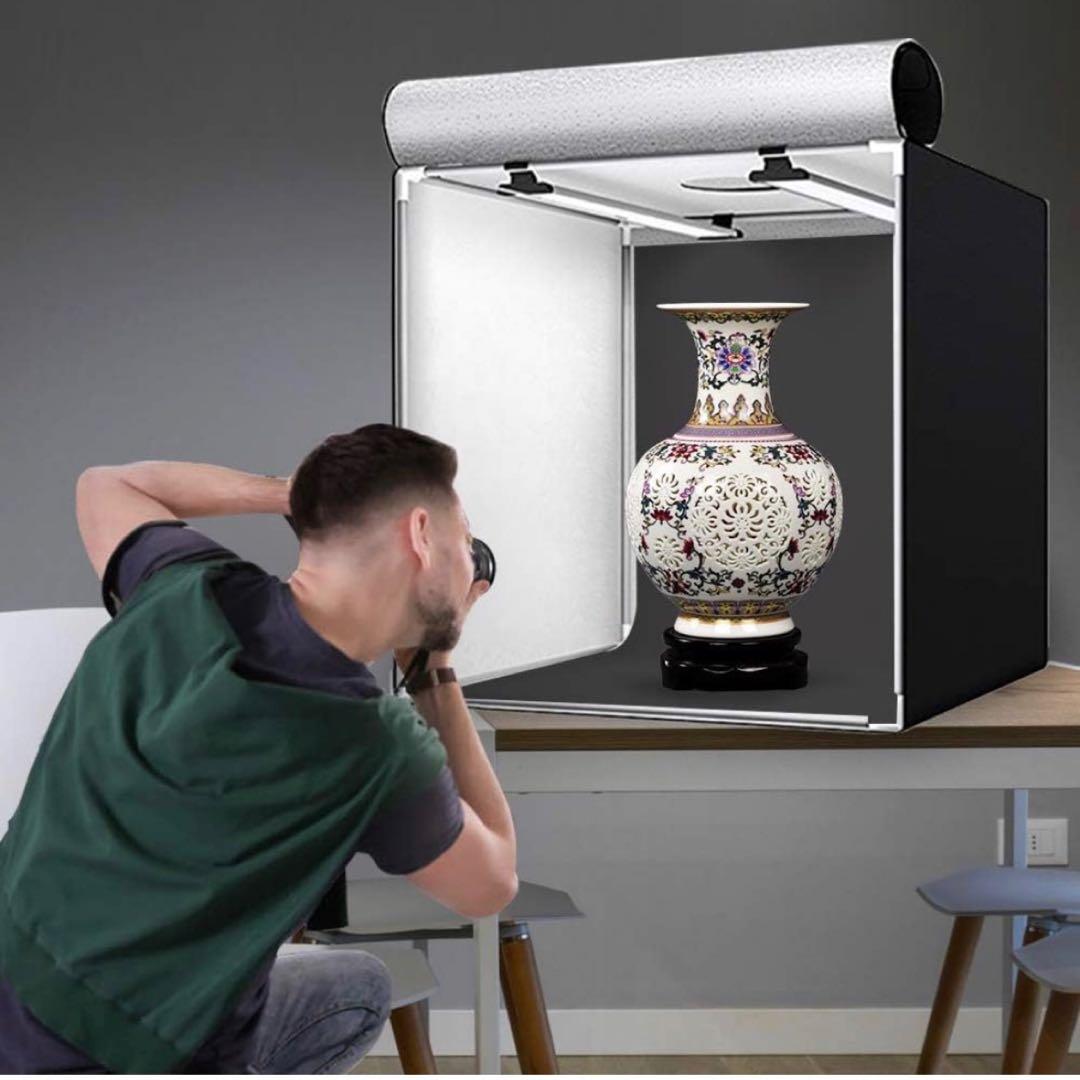 撮影キット SAMTIAN 83x83x83cm 超大型撮影ボックス