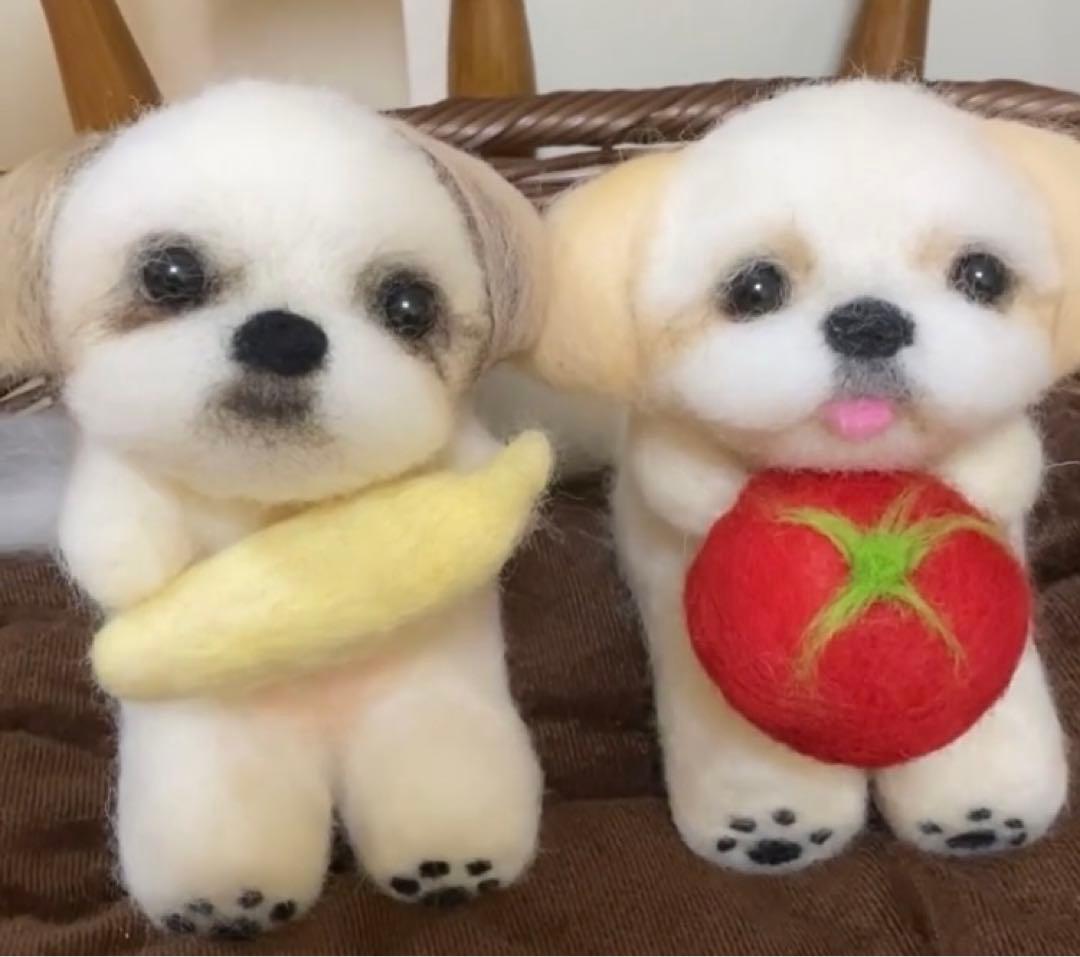 羊毛フェルトで可愛い作品をオーダー