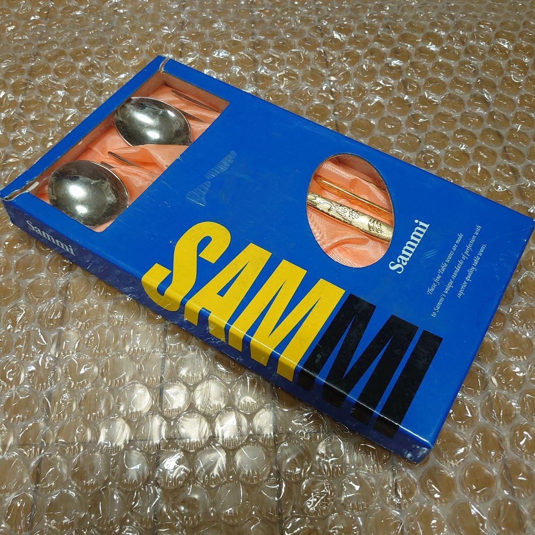 SAMMI 韓国スプーン・おはし（カトラリーセット）18-10ステンレス