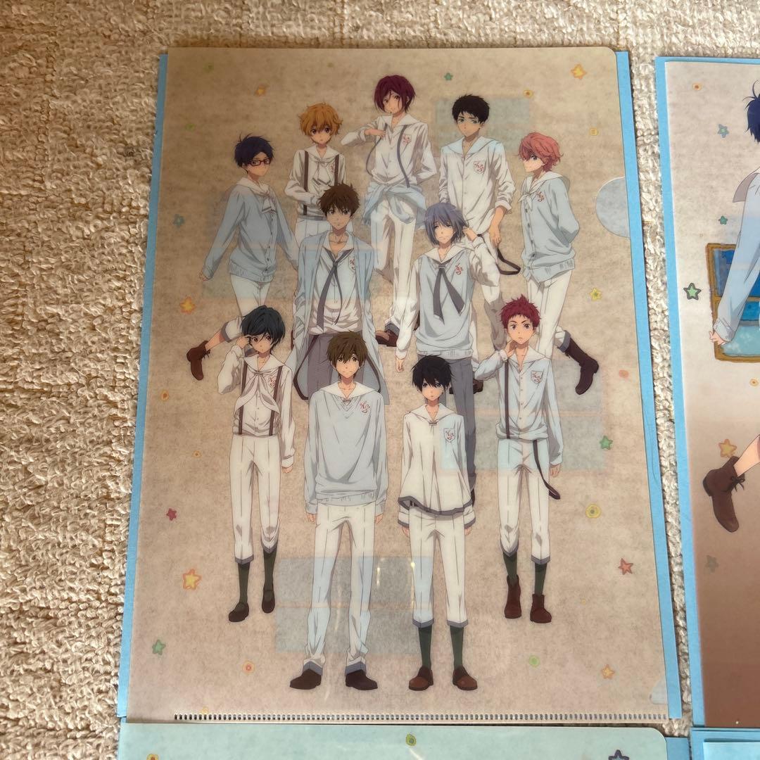 クリアファイル 映画 ハイ☆スピード!Free! 京アニショップ 9枚