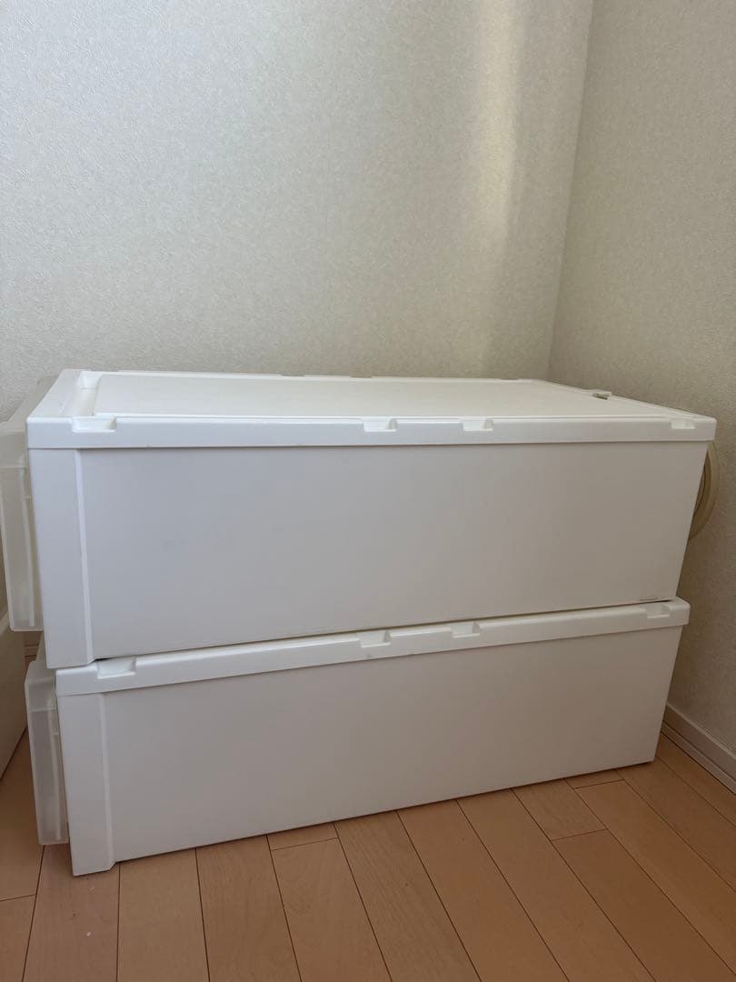 【引取限定】Fits フィッツ『丈夫な』衣装ケース 奥行74cm 4個セット②