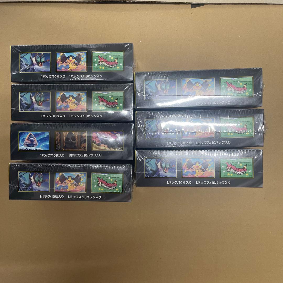 ポケモンカードゲームMEGAドリームex 新品未開封　シュリンク付き　7box